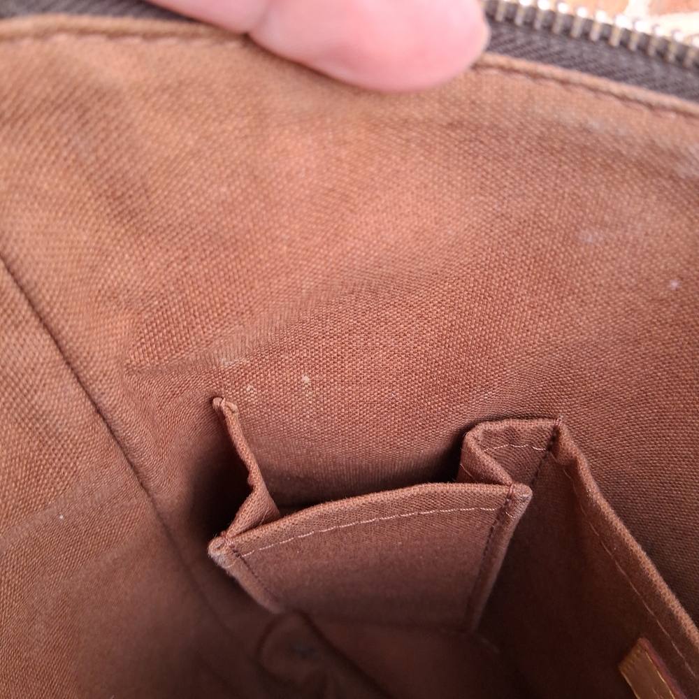AUTHENTIC Louis Vuitton Odeon PM Monogram Crossbody Bag CA1089 Spain Vintage LV - Picture 13 of 17